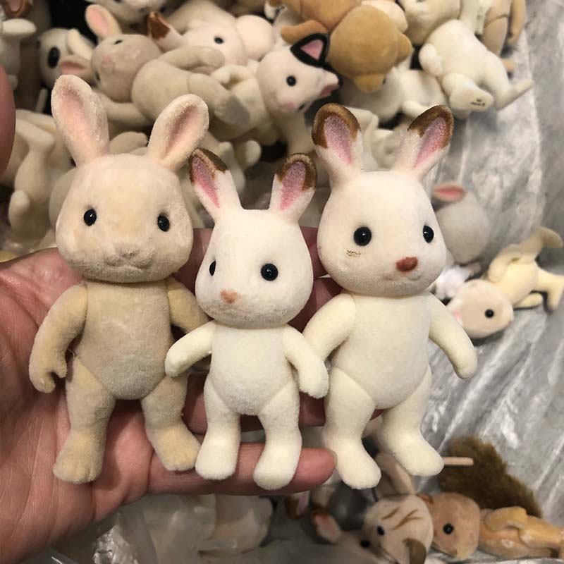 Kids Toys Dog - 1 adet orman aile hayvan figürü