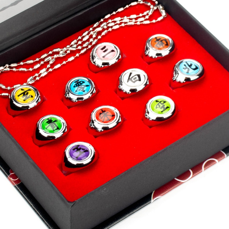 Kids Toys Supplier - 10 adet/takım Anime Akatsuki Itachi Metal