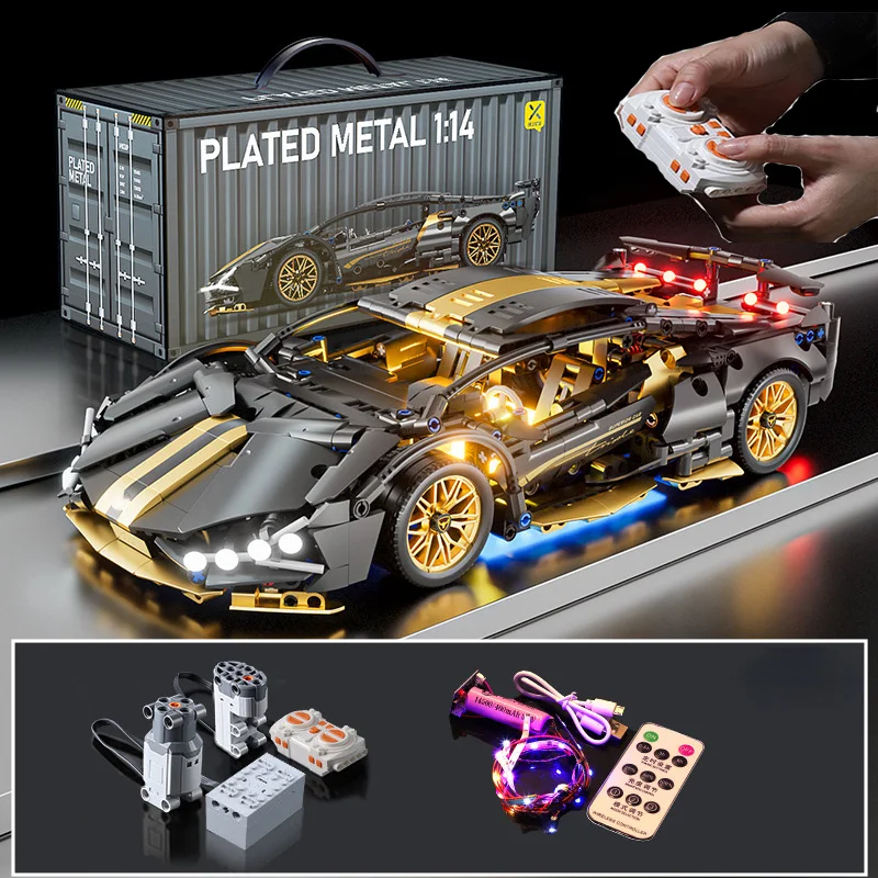 Kids Toys Lego - Teknik Yarış Spor Araba Modeli Yapı