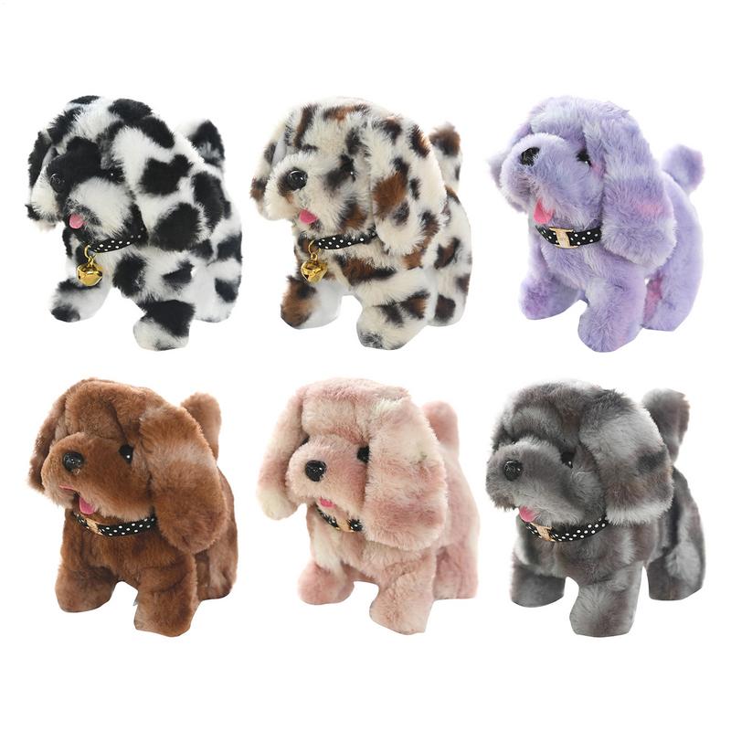 Kids Toys Dog - 6 Stilleri Gerçekçi Peluş Simülasyon Akıllı
