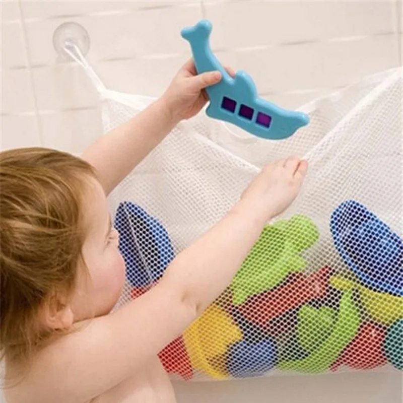 Kids Toys Basket - Bebek Banyo Örgü Banyo Çantası Çocuklar
