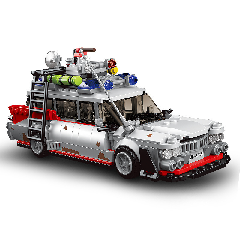 Kids Toys Lego - Şehir teknik hayalet otobüs yapı taşları