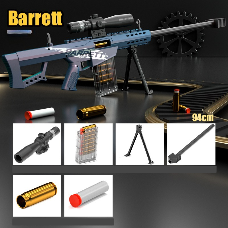 Foam Dart Gun - Kovan Atan Köpük Dartlı Keskin Nişancı