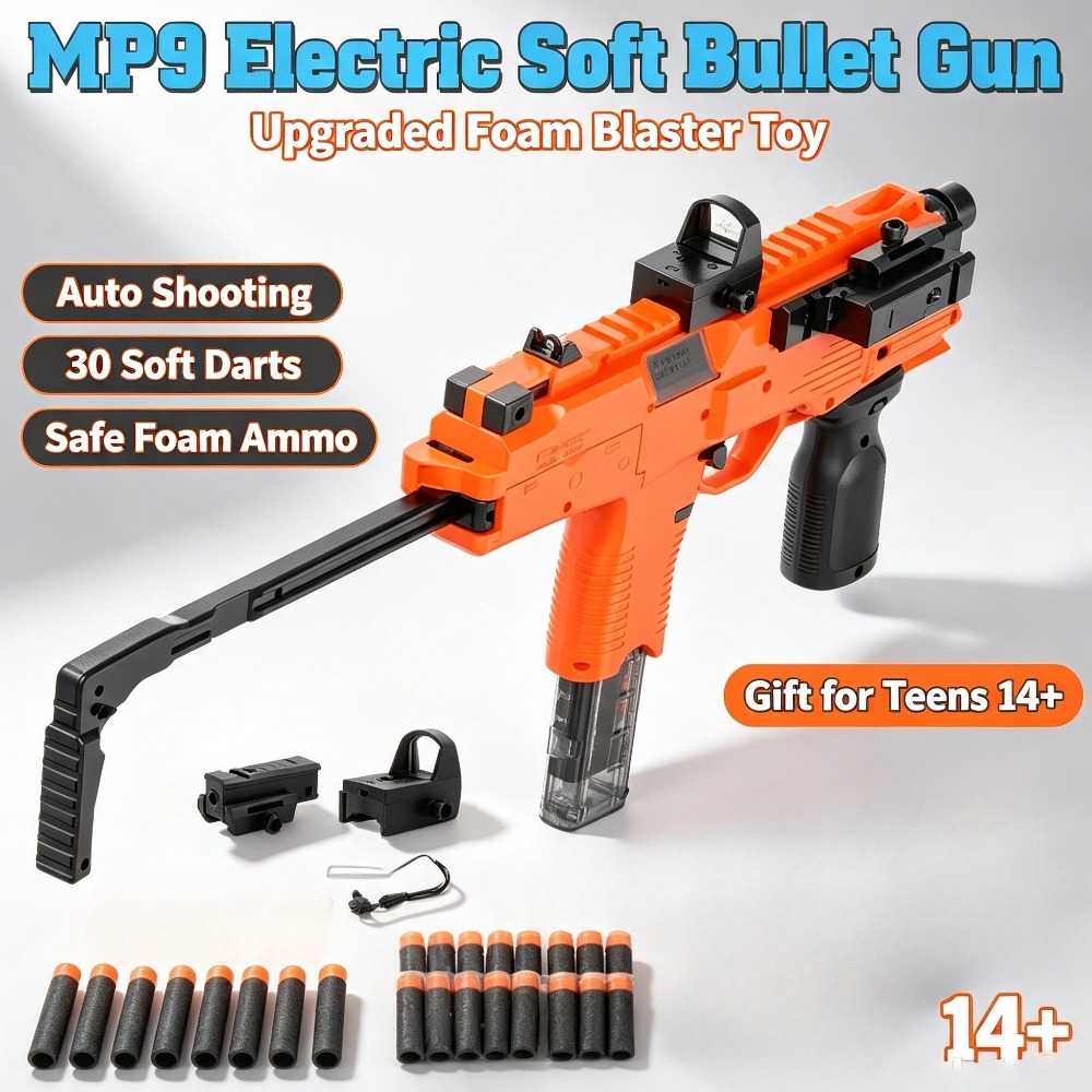 MP9 Elektrikli Oyuncak Silah K - Foam Dart Gun incelemesi ve fiyatı