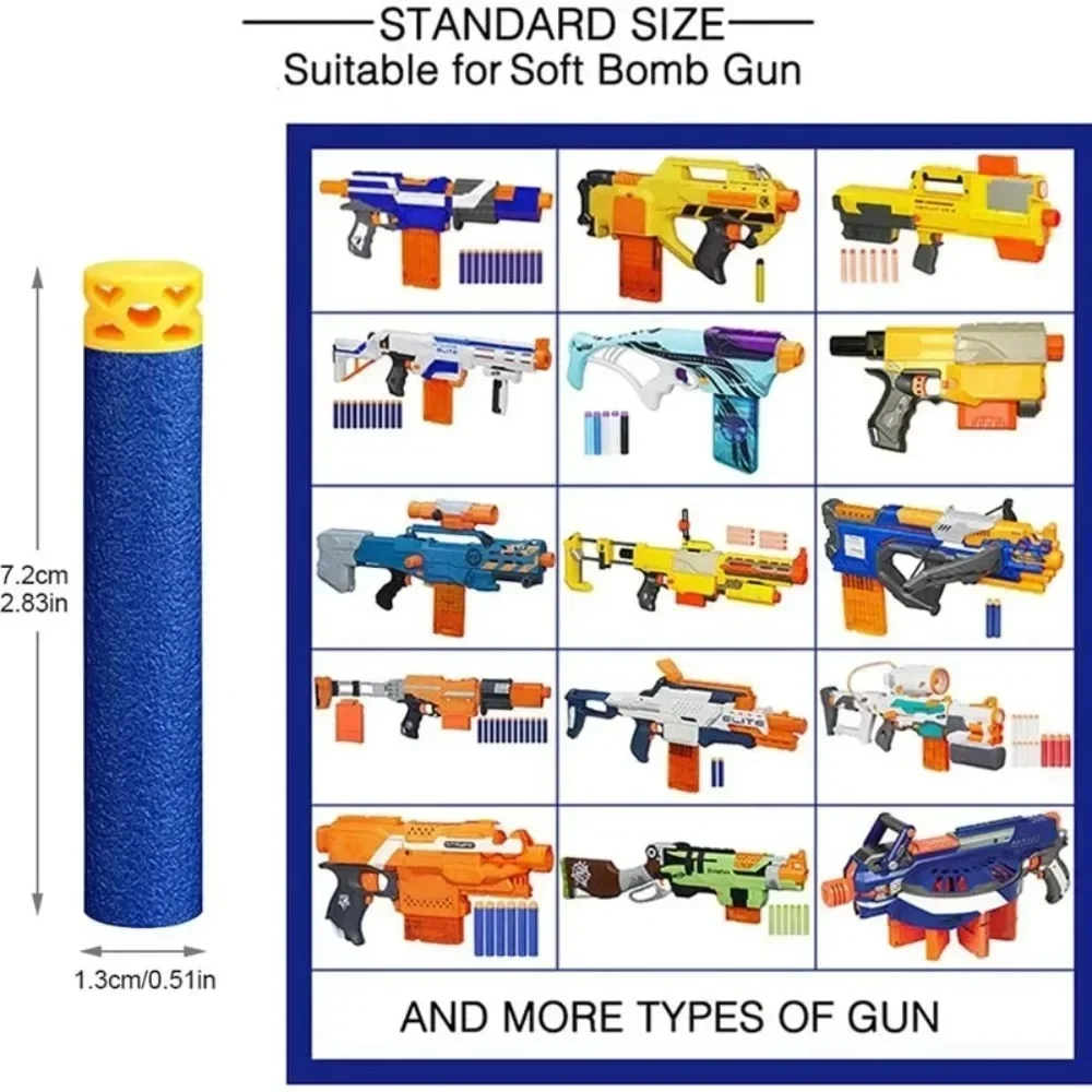 A7.2cm*1.3cm Mavi Oyuk EVA Köp - Foam Dart Gun incelemesi ve fiyatı