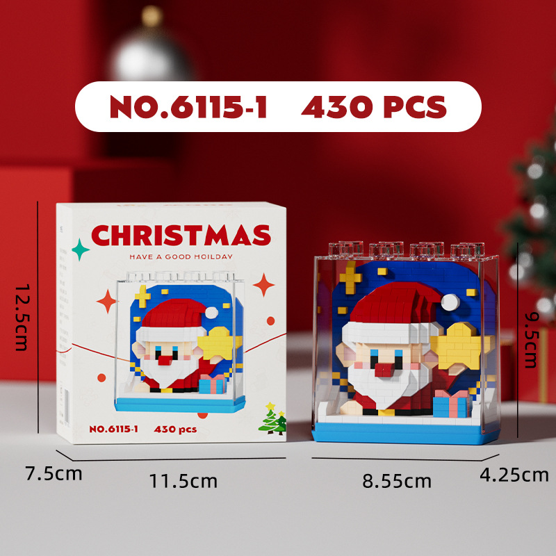 Noel kar köyü blokları Mini ya - Kids Toys 10 Year Old incelemesi ve fiyatı