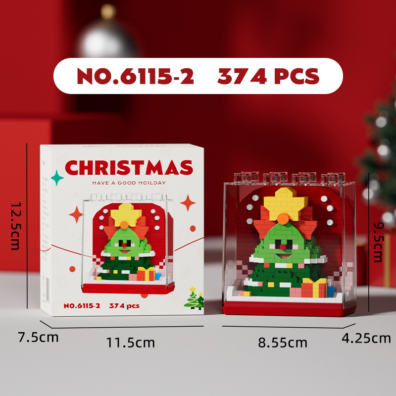 Noel kar köyü blokları Mini ya - Kids Toys 10 Year Old incelemesi ve fiyatı