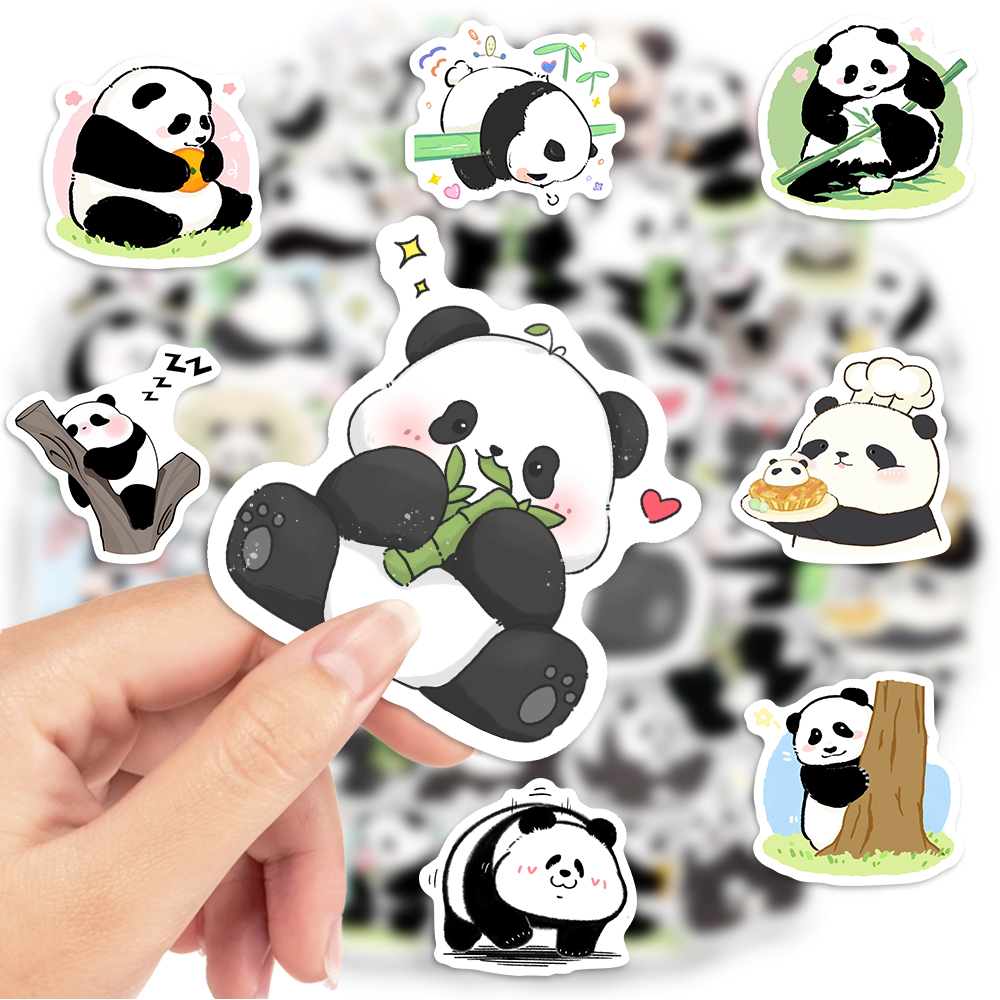 Sevimli Karikatür Panda Çıkart - Kids Toys Laptop incelemesi ve fiyatı