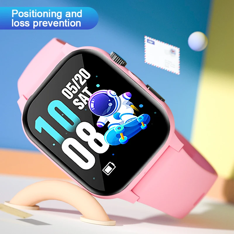 4G Çocuklar akıllı saat Acil D - Kids Toys Youtube incelemesi ve fiyatı