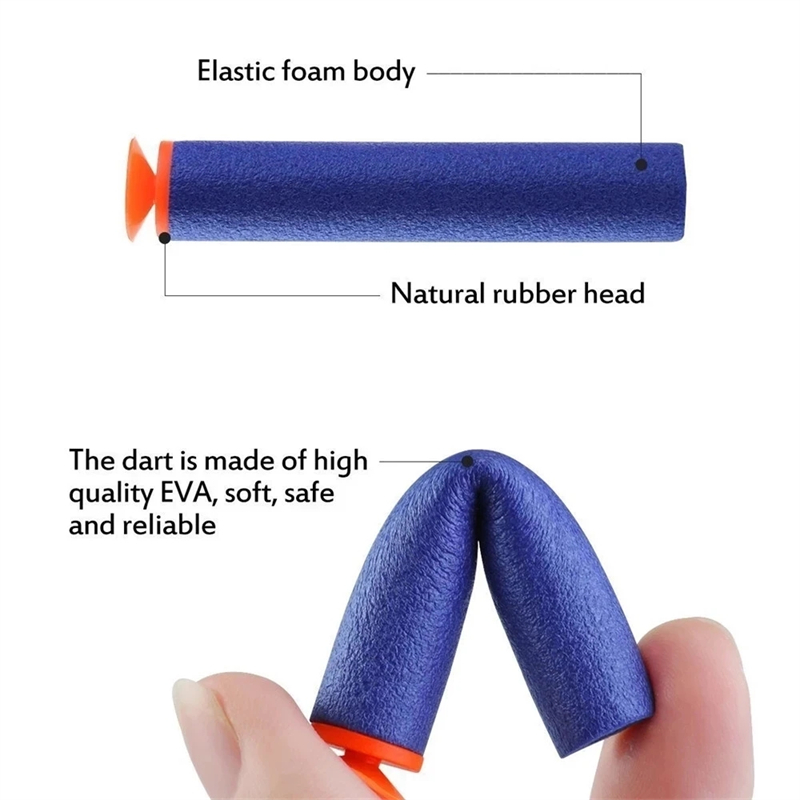 100 adet mavi enayi kafa mermi - Foam Dart Gun incelemesi ve fiyatı