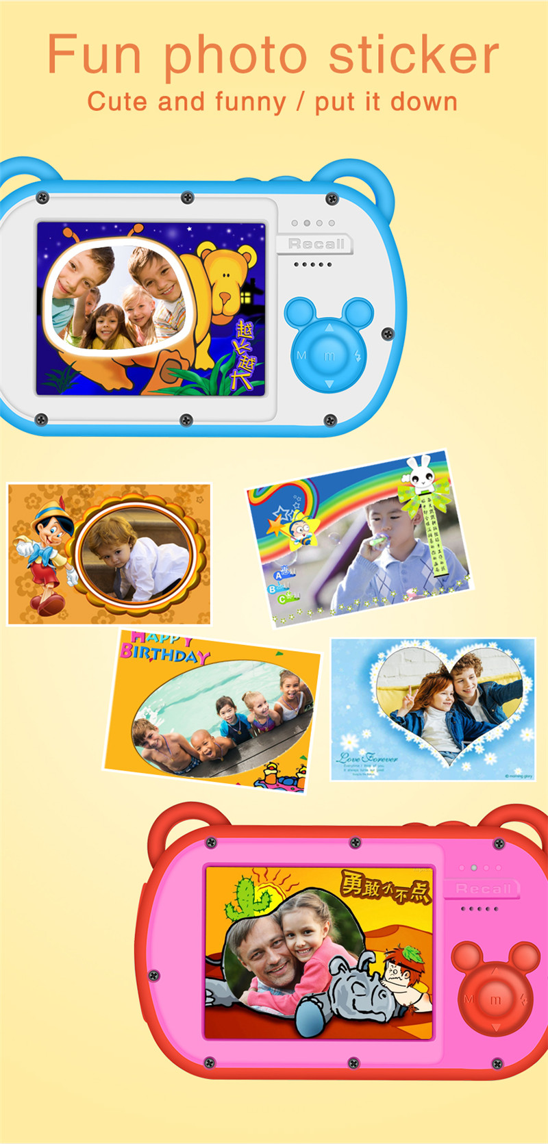 1080P Su Geçirmez Karikatür Se - Kids Toys Cartoon Images incelemesi ve fiyatı