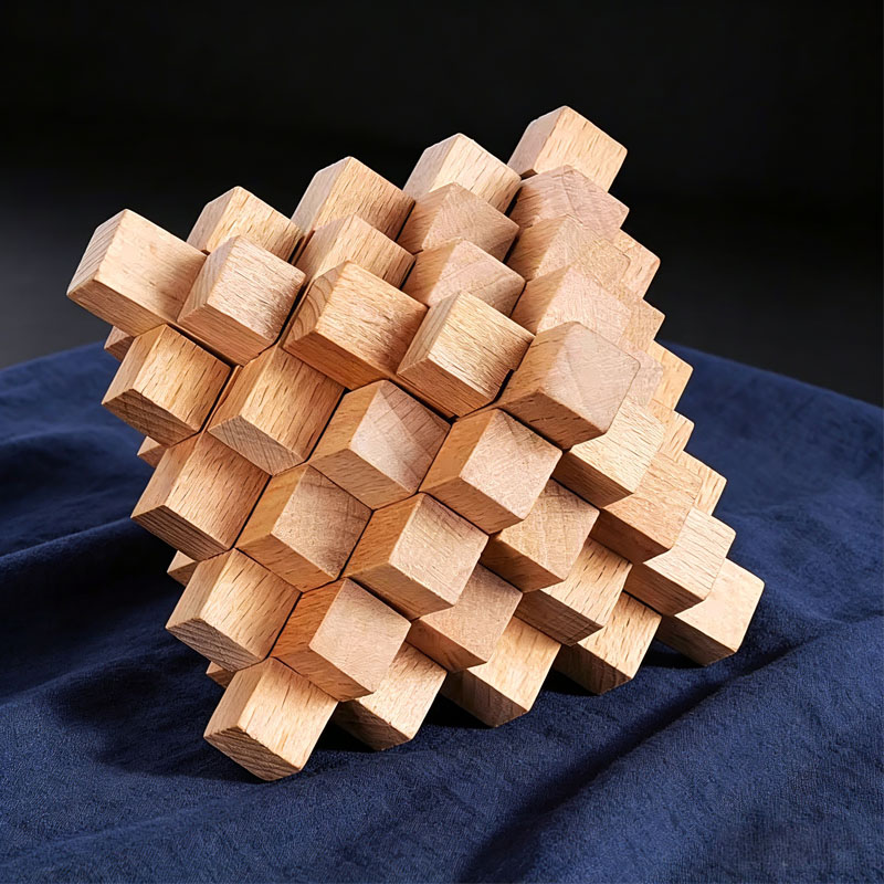 Zorlu LuBan Kilidi Ananas Şekl - Wooden Puzzle Kids incelemesi ve fiyatı