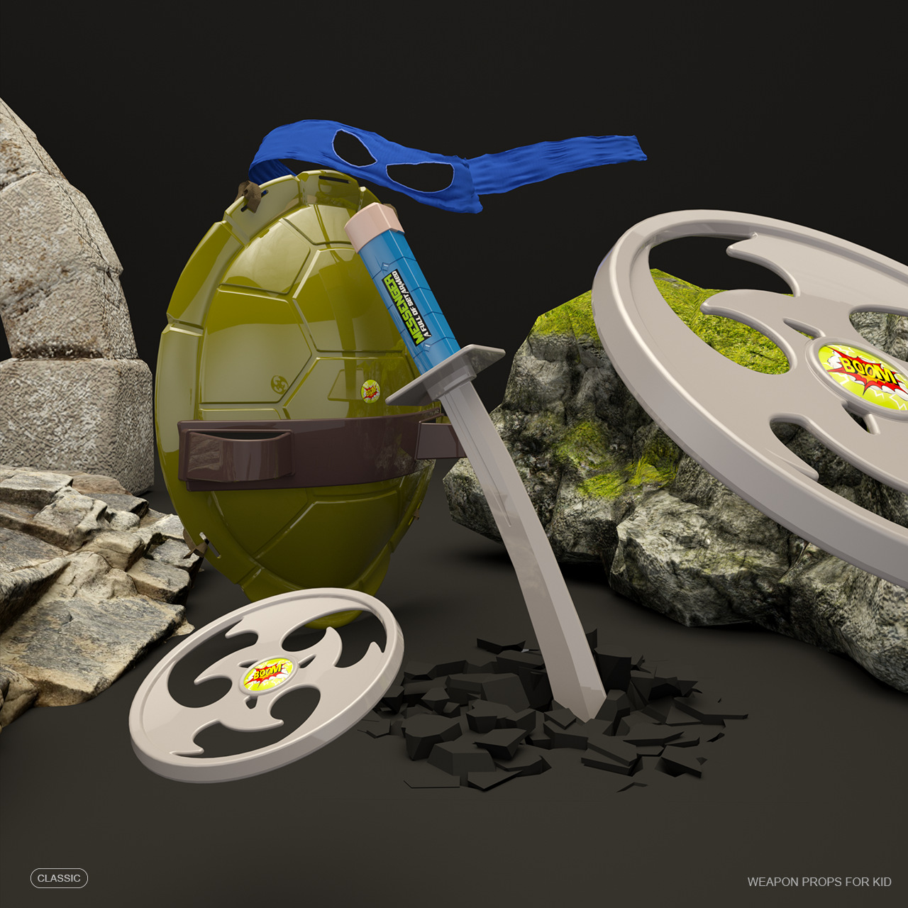 Yeni Çocuk Mutant Ninja Turtle - Kids Toys Supplier incelemesi ve fiyatı