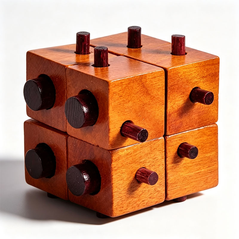Zorlu Luban Kilidi Ahşap Birbi - Wooden Puzzle Kids incelemesi ve fiyatı